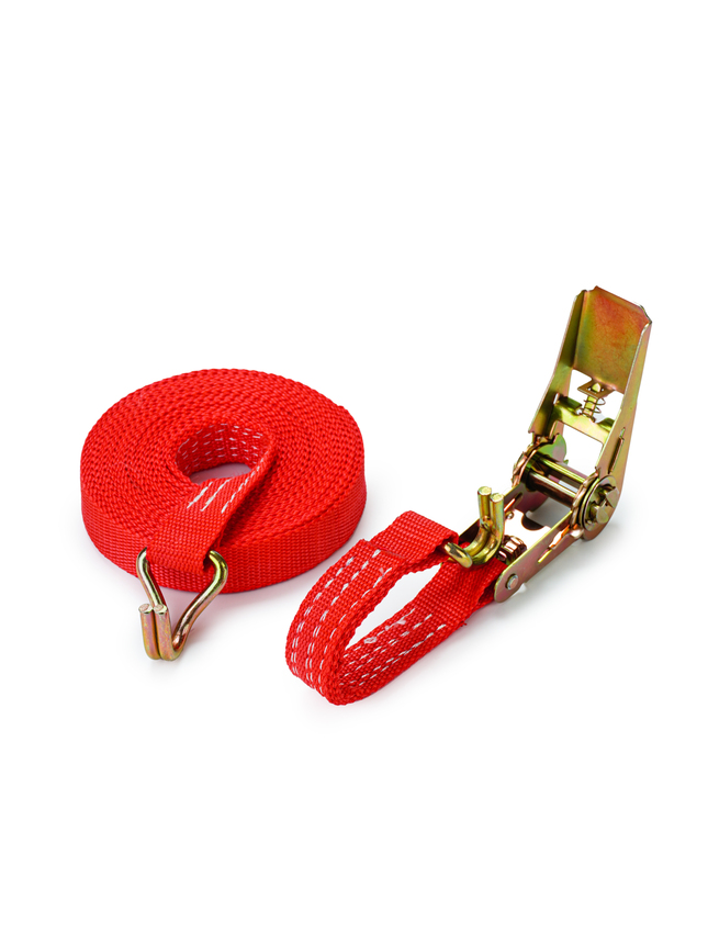 Стяжка груза, храповый механизм 110 мм, ширина ленты 25 мм,, до 800 кг. STG-800 (6m)