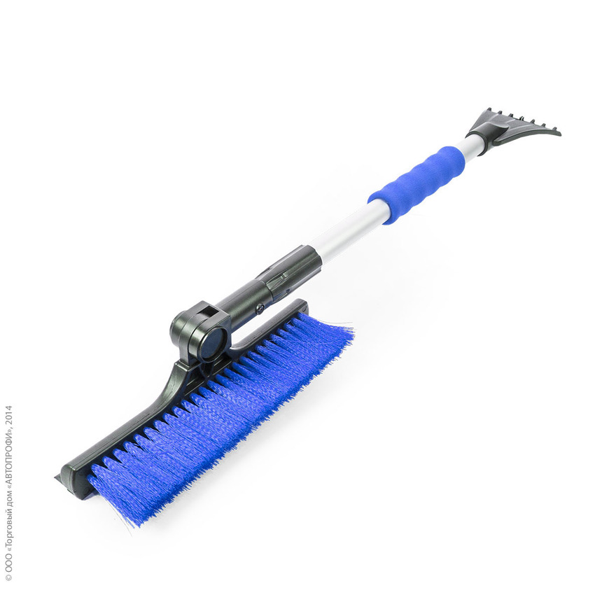 Щетка для снега "AUTOPROFI" SB-1456 BK/BL