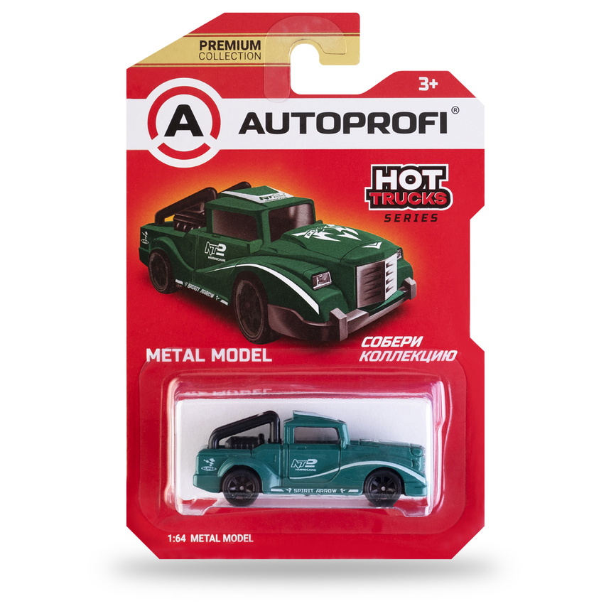 Машинка коллекционная 1:64, Серия HOT TRUCKS, TRU-003 TRU-003 TF