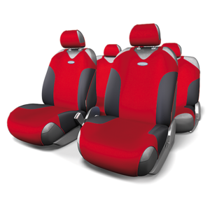 Майки на сиденья FORMULA FOR-802 BK/RD