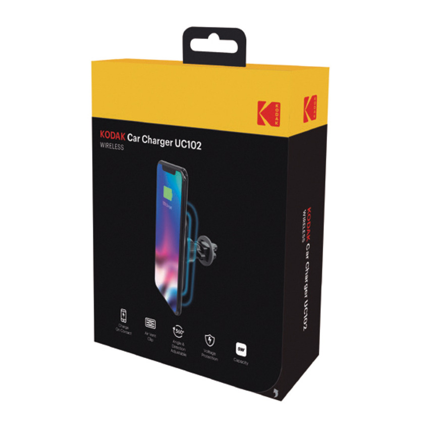 Автомобильное зарядное устройство KODAK для телефона, беспроводное, магнитное UC102