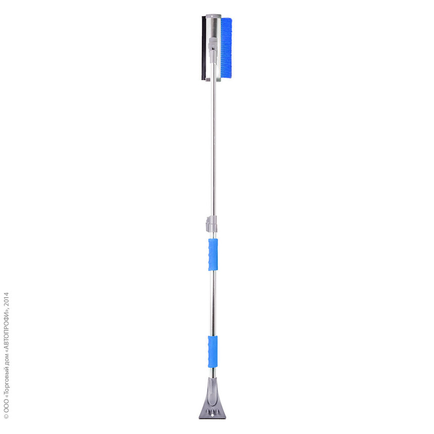 Щетка для снега "AUTOPROFI" SB-1462 GY/BL