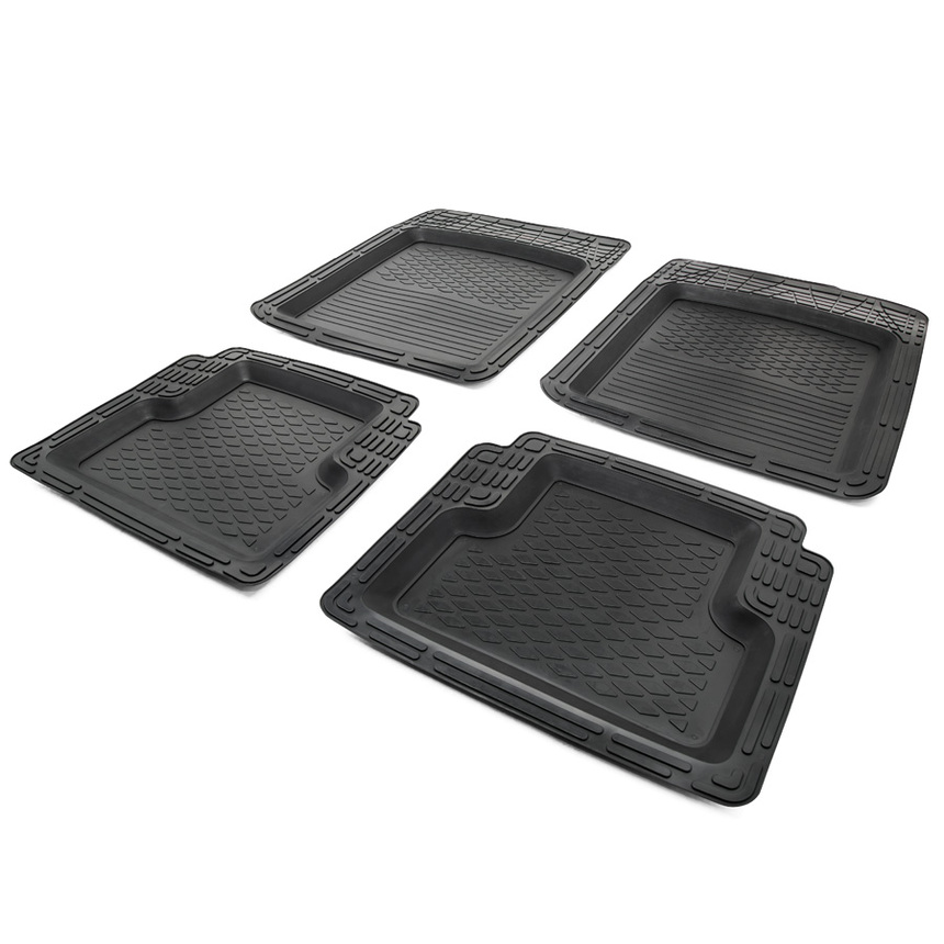 Автомобильные морозостойкие коврики AUTOPROFI TPE-180 BK