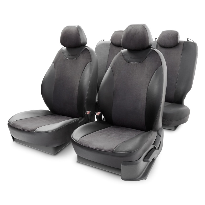 Чехлы на сиденья универсальные GALLANT алькантара GAL-1505 AF BK