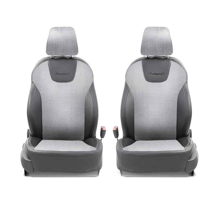 Чехлы на сиденья модельные алькантара SKODA OCTAVIA-3 (2013+) OCT-3Lt(13+)40-60 A BK/D.GY