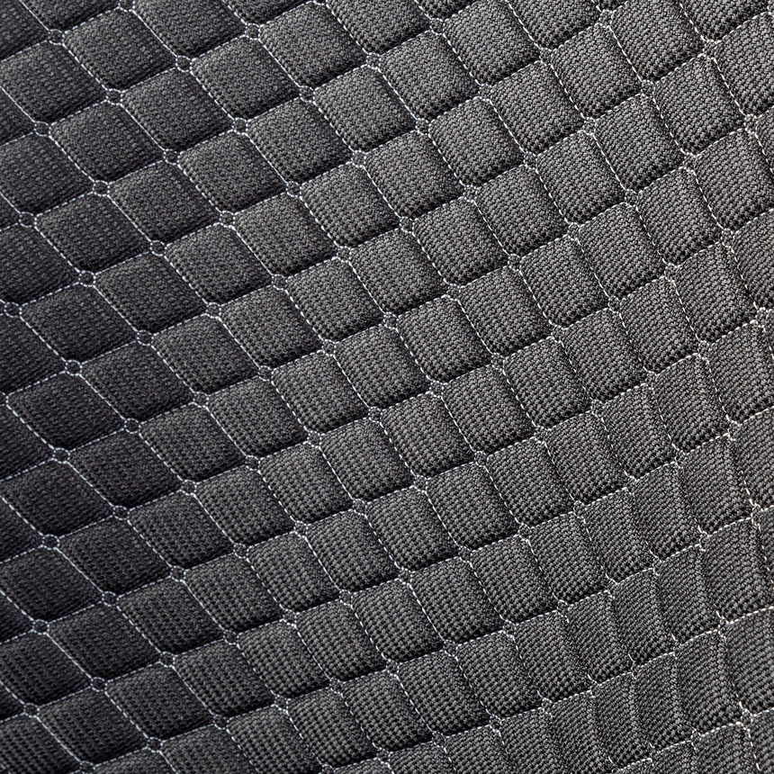 Накидки на передние сиденья "Car Performance", 2 шт., fiberflax CUS-1032 BK