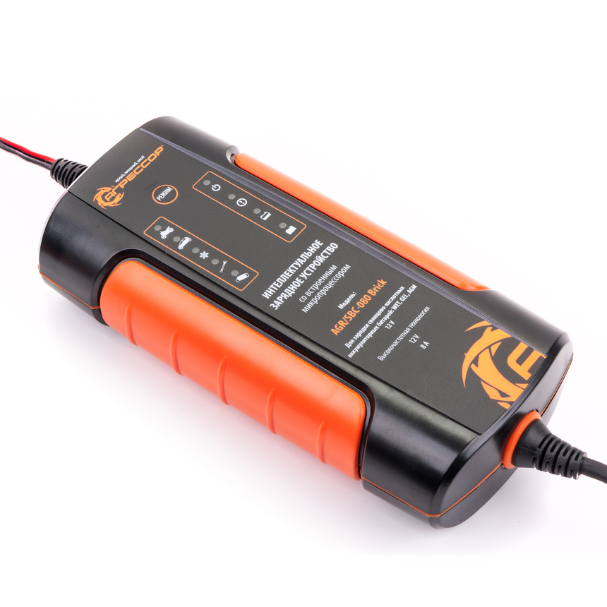 Цифровое зарядное устройство "Агрессор" AGR/SBC-080 Brick