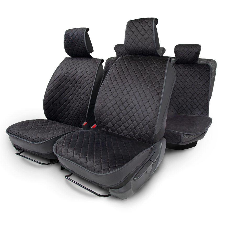 Каркасные накидки на весь салон автомобиля CarPerformance, 5 шт. CUS-2015 BK/BK